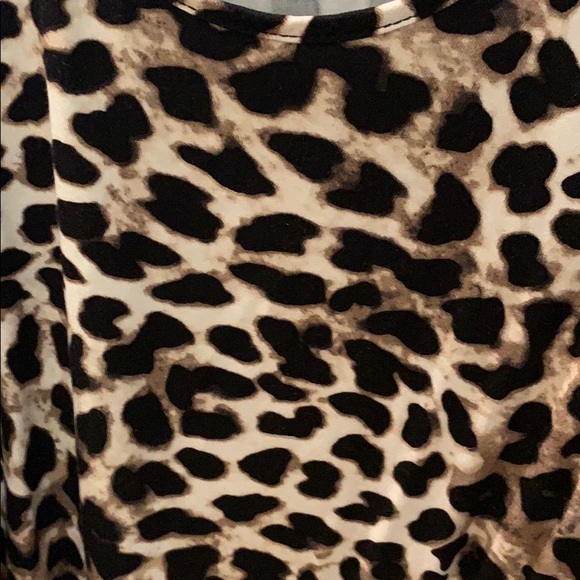 Boston Proper Leopard Print Blouse - Picture 4 of 4